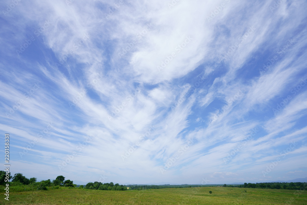 青空と雲 青空と雲