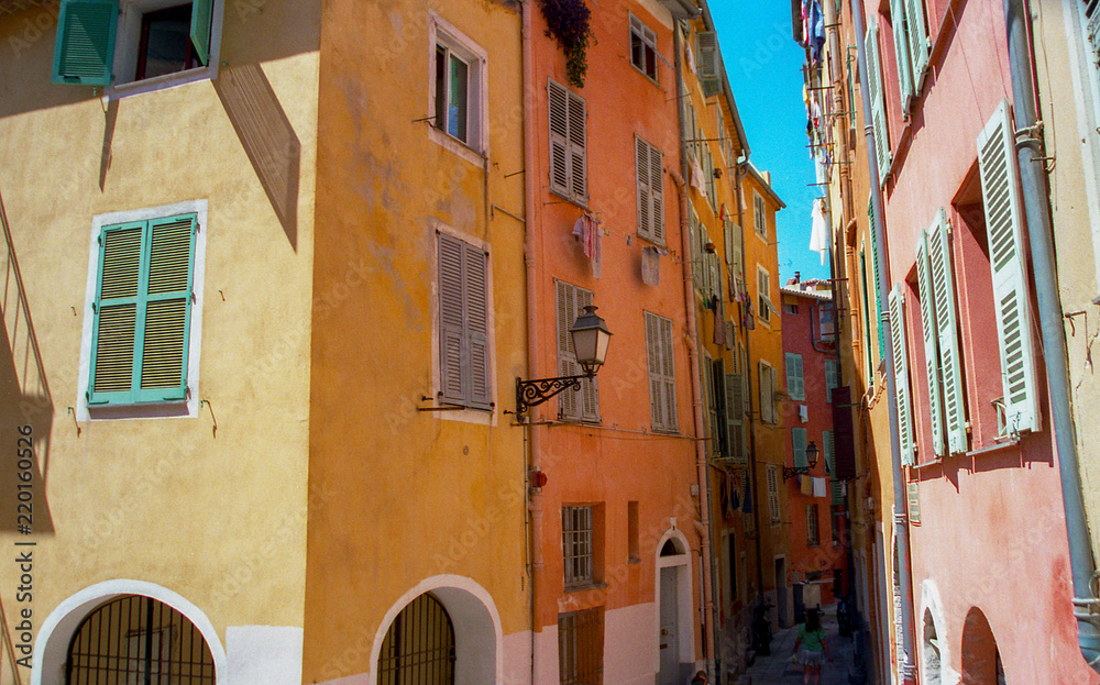 buildings in the old city of Nice France