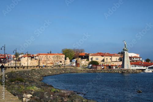 Entrance to Nesebar Old Town, Bulgaria