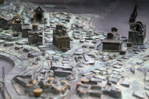 A model of Nesebar town, Bulgaria