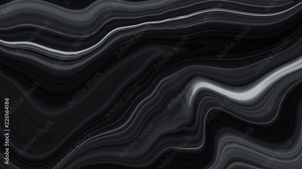 Obraz premium Marble ink colorful. Black marble pattern texture abstract background. can be used for background or wallpaper