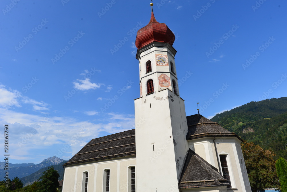Alte Pfarrkirche Johannes der Täufer (Vandans) in Montafon Alte Pfarrkirche Johannes der Täufer (Vandans) in Montafon