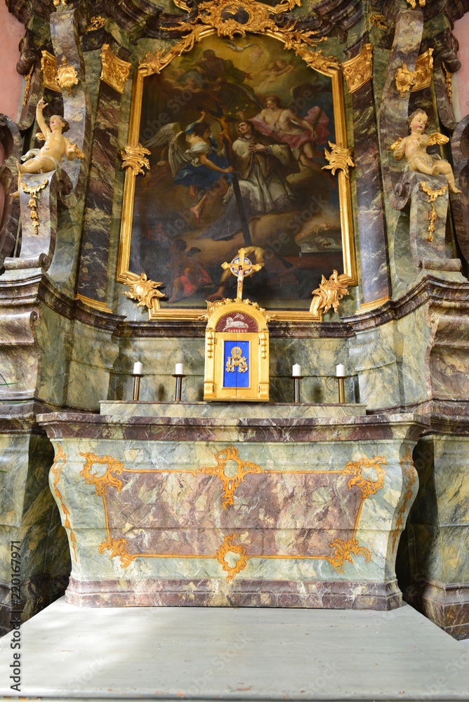 Nebenaltar Pfarrkirche Bregenz-St. Gallus 