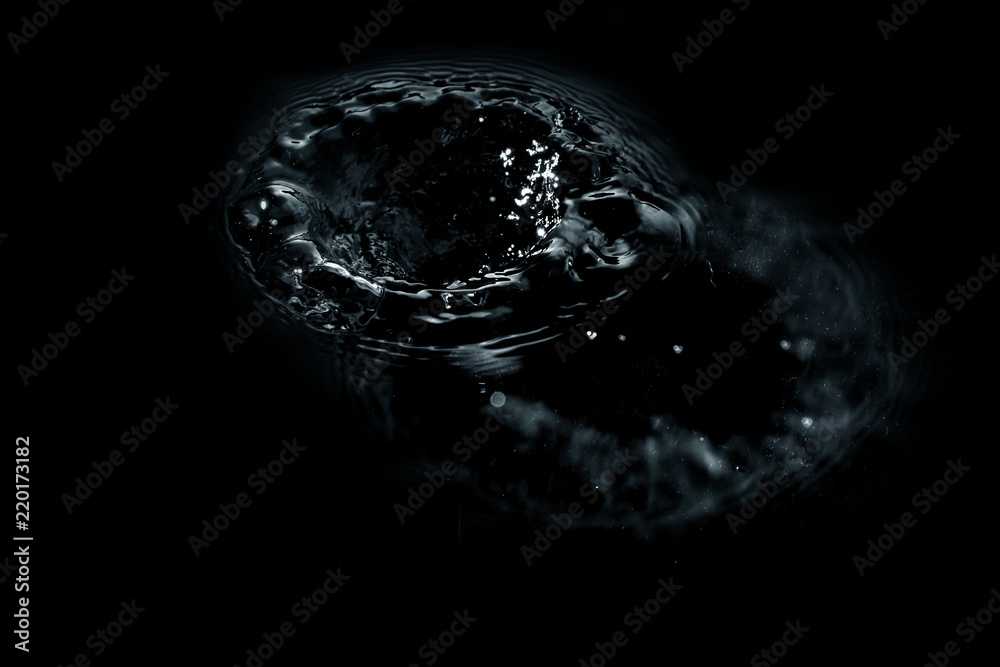 Fototapeta premium Water droplet as background