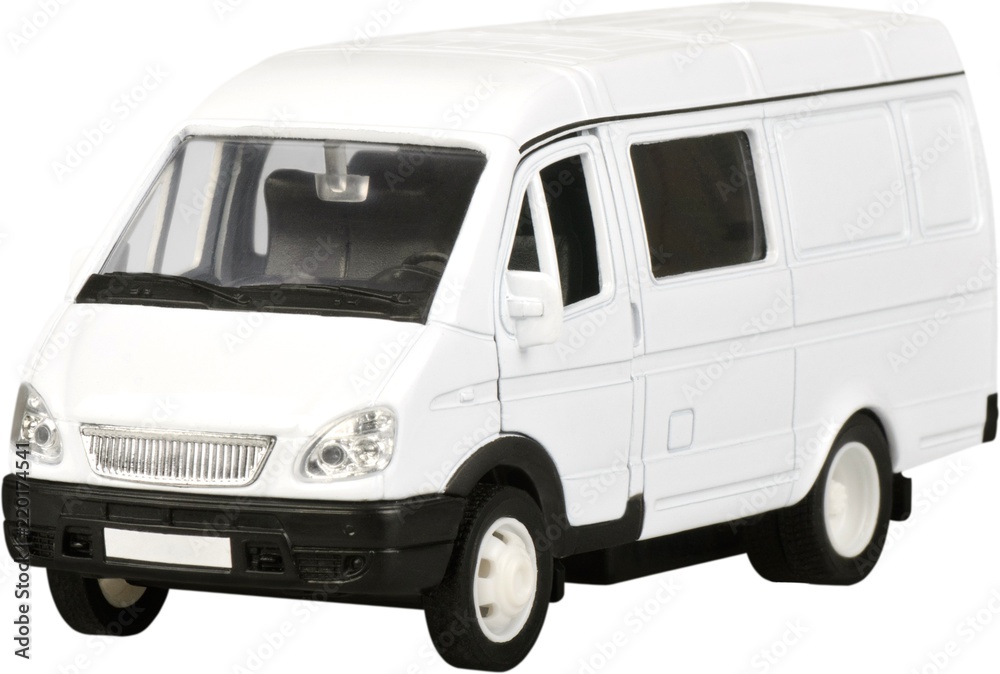Van Toy Car - Isolated Van Toy Car - Isolated