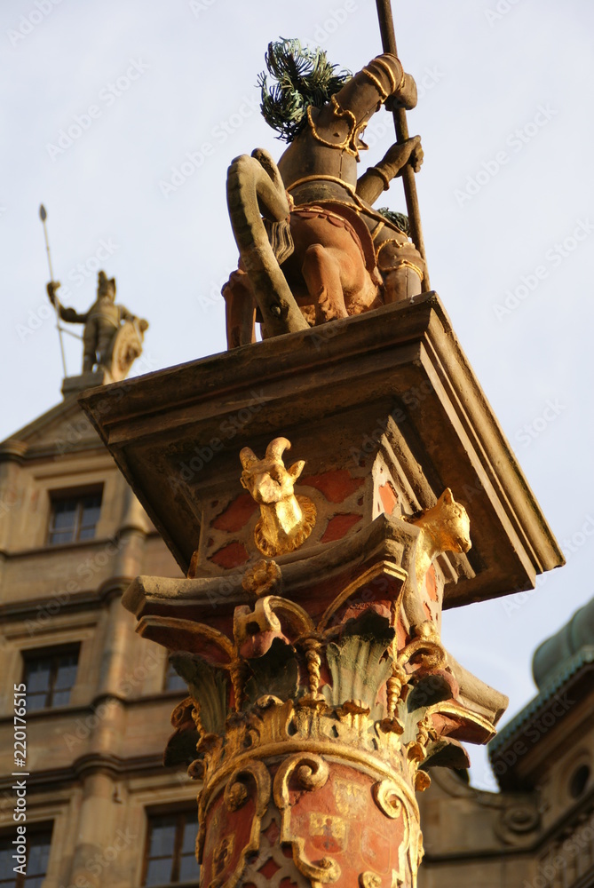 Obraz premium ドイツ、ローテンブルクの風景