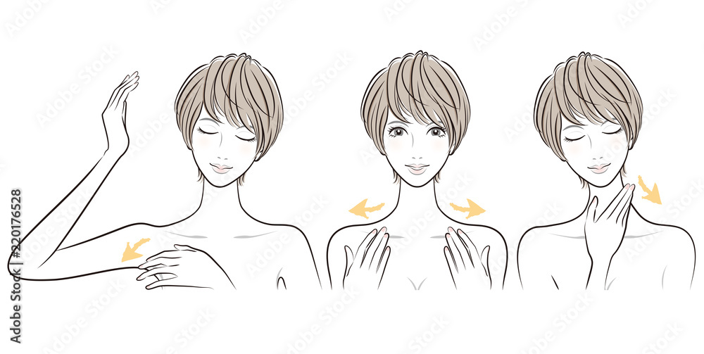 女性の表情 女性の表情