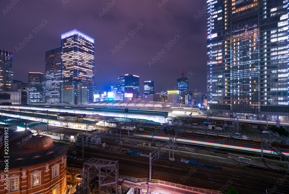 東京駅・夜景