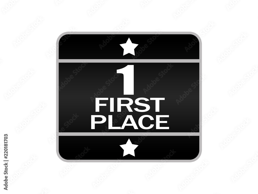 Fototapeta premium First Place 