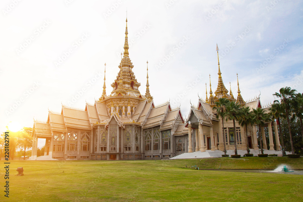 Naklejka premium Temple in thailand