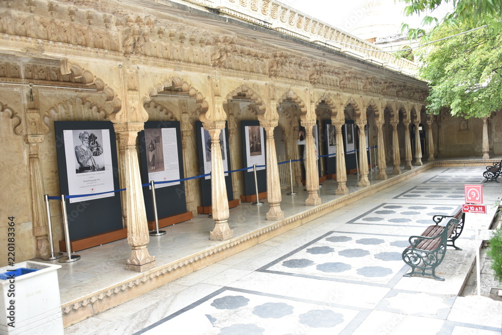 Obraz premium City Palace, Udaipur, Rajasthan, India