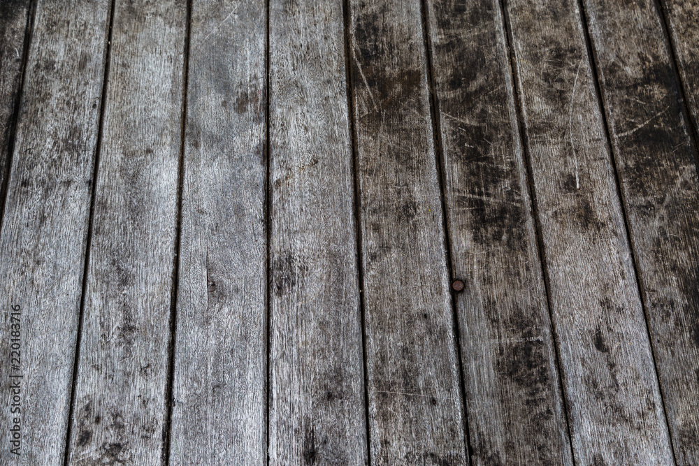 Fototapeta premium Gray dark wood texture
