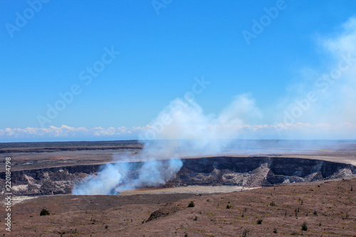キラウエア火山の火口