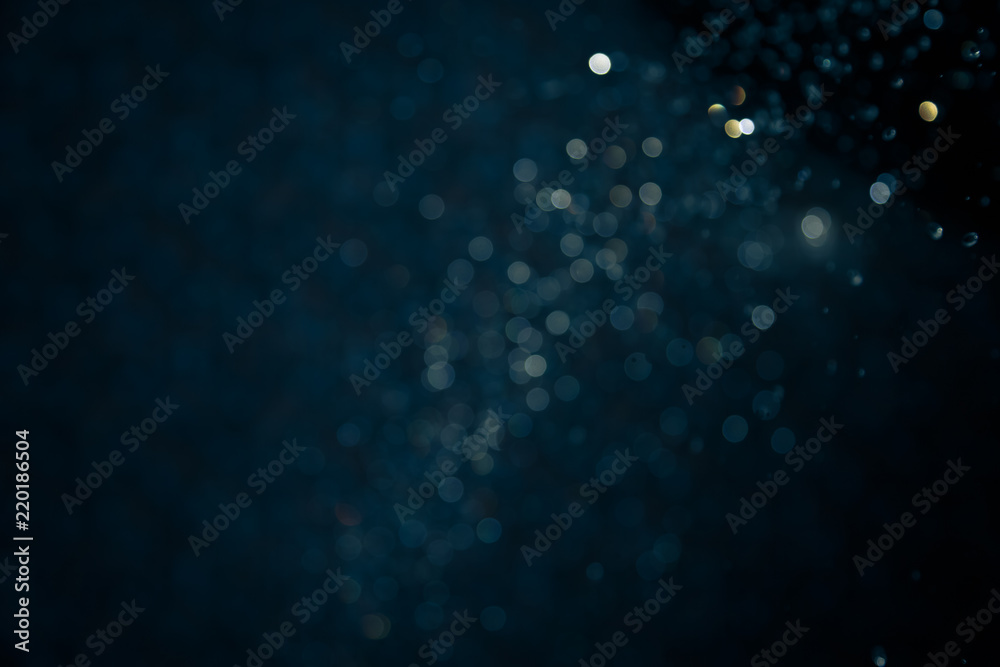 Black Bokeh water Black Bokeh water