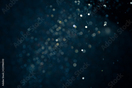 Black Bokeh water