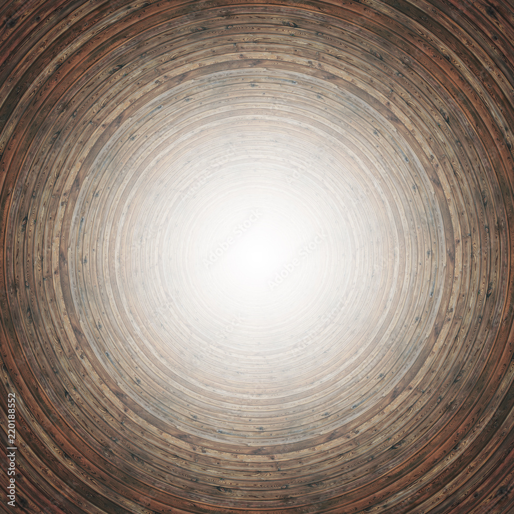 Fototapeta premium wooden tunnel background