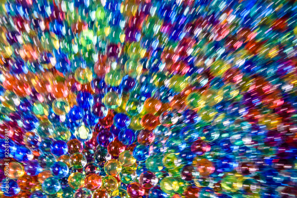 Blurred and abstract multicolored pattern. Motion background