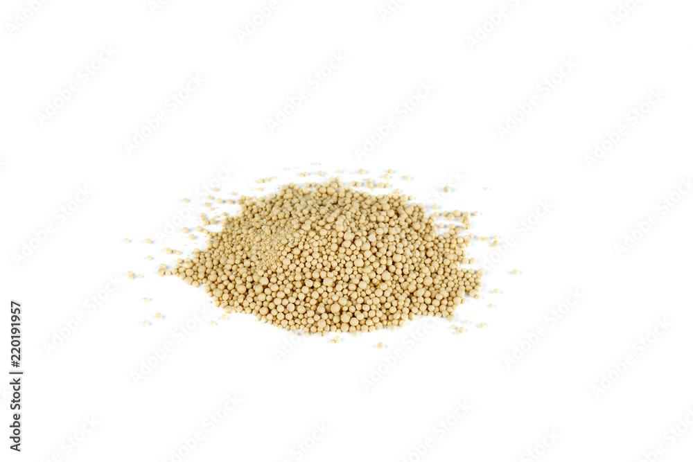 Pile of dried yeast Pile of dried yeast