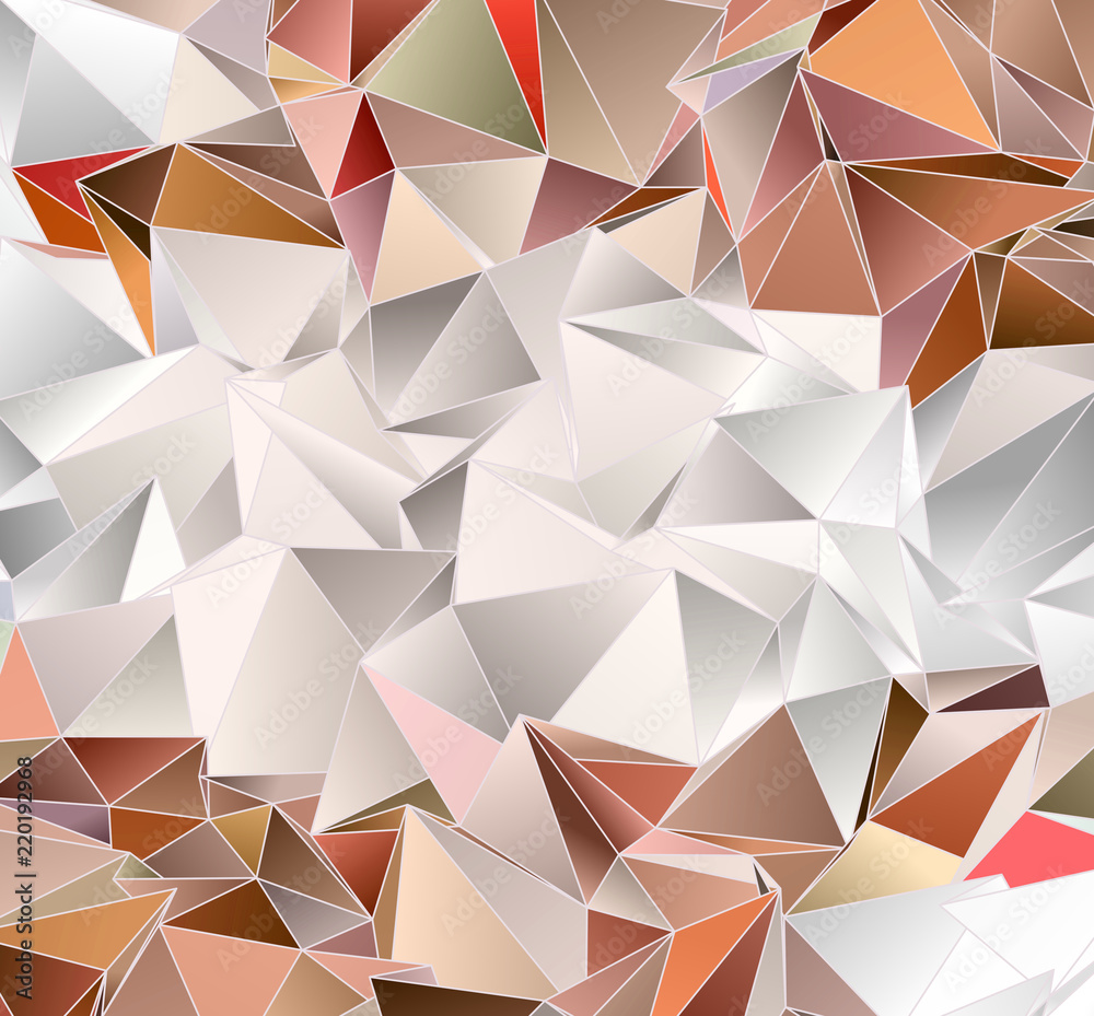 Abstract Low-Poly triangular modern background Abstract Low-Poly triangular modern background
