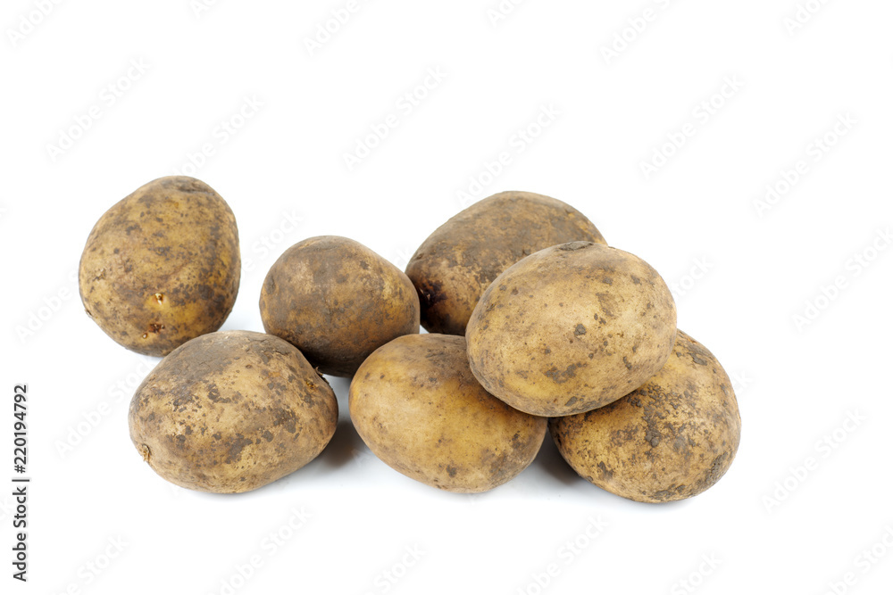 Fototapeta premium Dirty potato