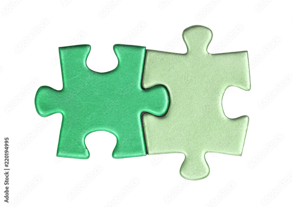 puzzle pieces on white background puzzle pieces on white background