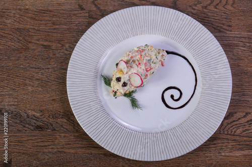 Kids menu - salad