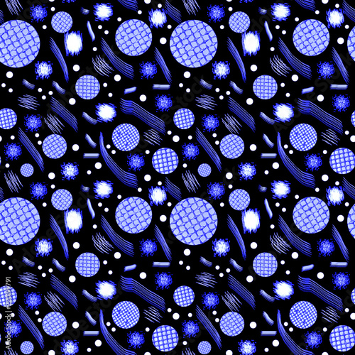 black white pattern seamless