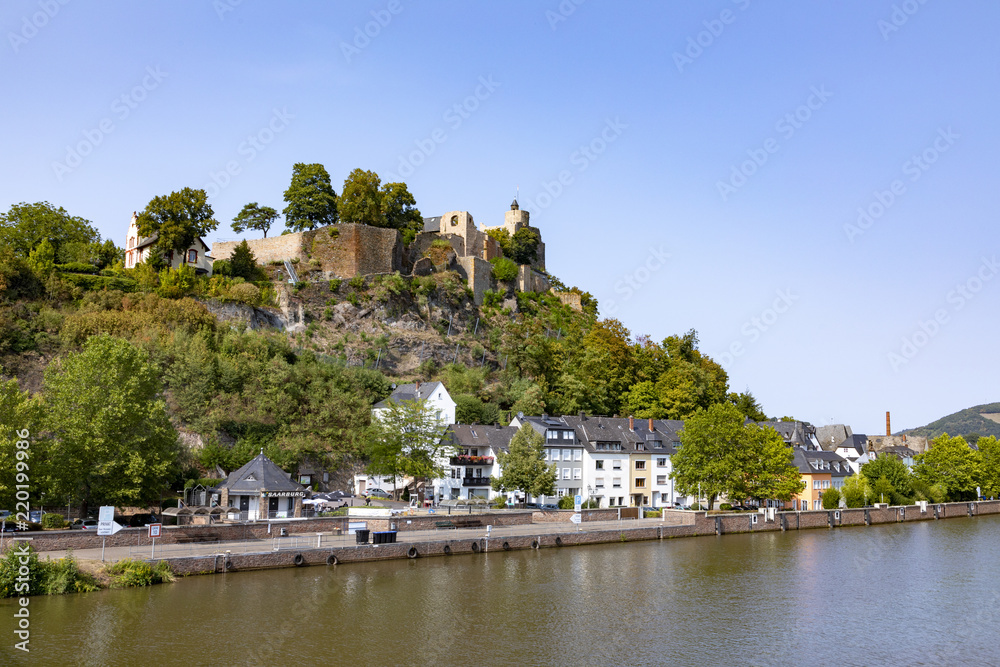 historic castle of Saarburg in the Saarland historic castle of Saarburg in the Saarland