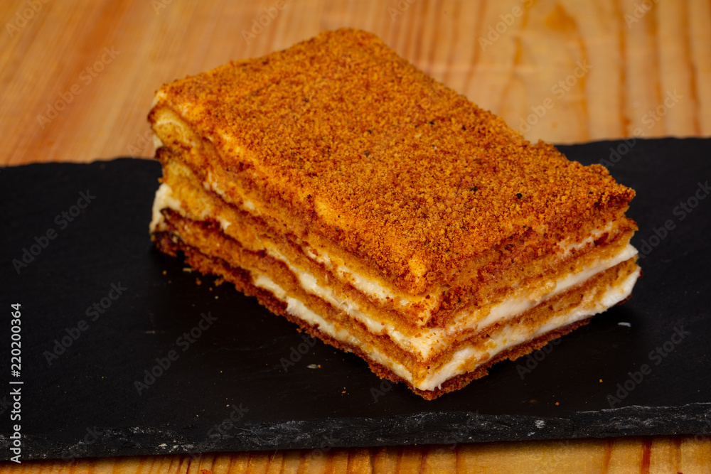Tasty layered cake