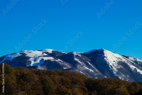 Montagne viste dal Parco di Monte Alago