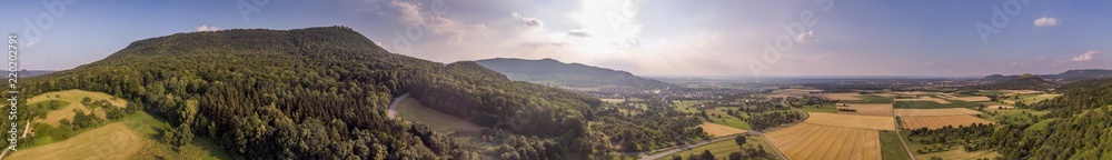 Schwäbisches Albvorland - Panorama - Luftbild
