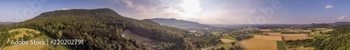 Schwäbisches Albvorland - Panorama - Luftbild © EinBlick