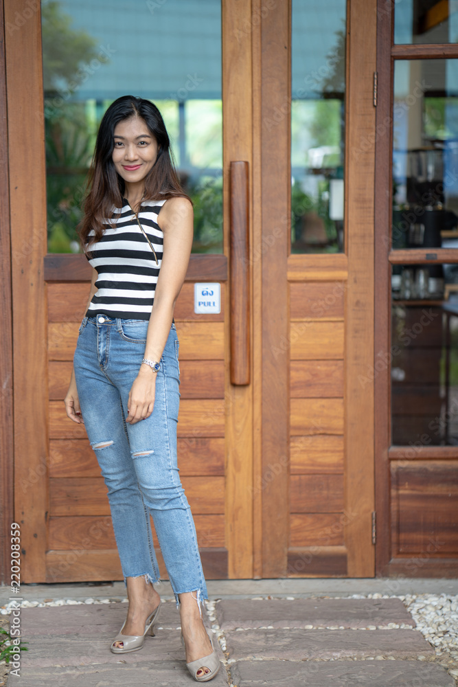 Fashion Model In coffee shop. Beautiful Sexy Woman Fashion Model In coffee shop. Beautiful Sexy Woman