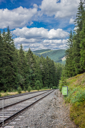 Oberweißbacher Bergbahn im Thüringer Wald photo