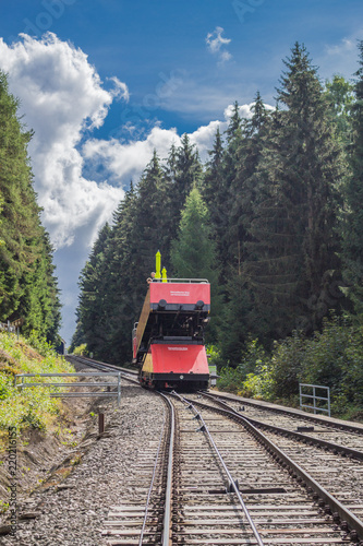 Oberweißbacher Bergbahn im Thüringer Wald photo