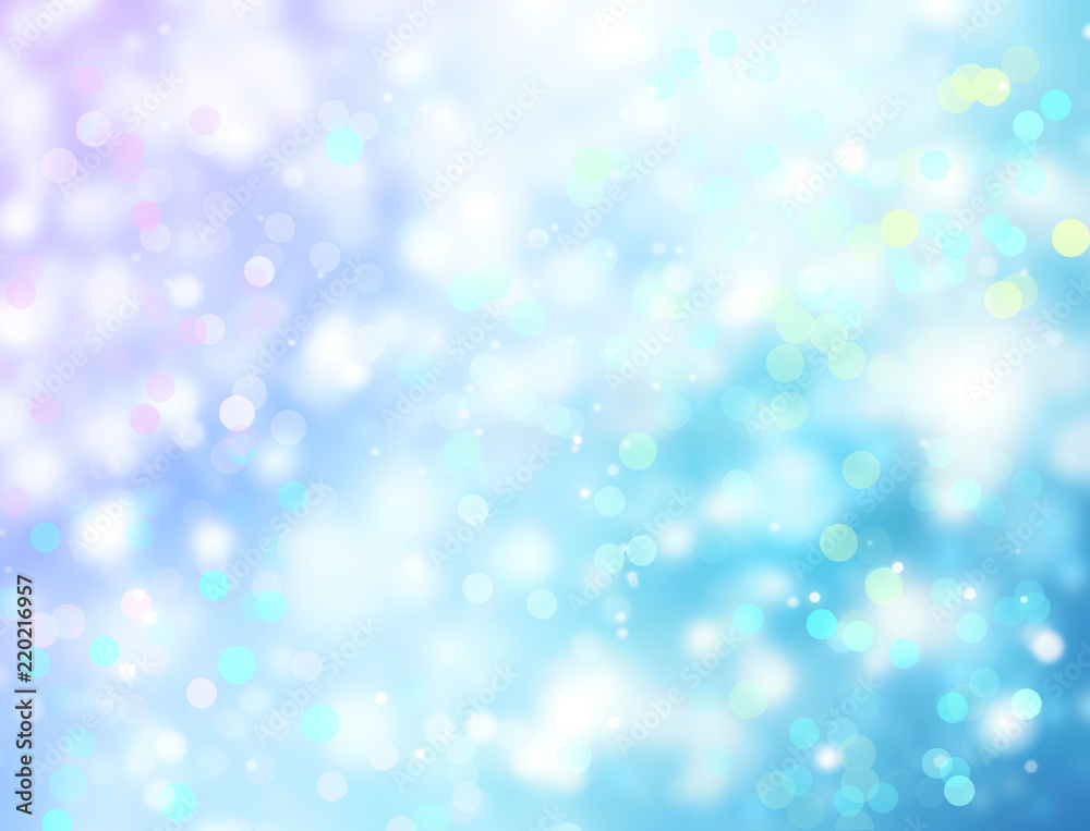 Blue background blur,holiday wallpaper