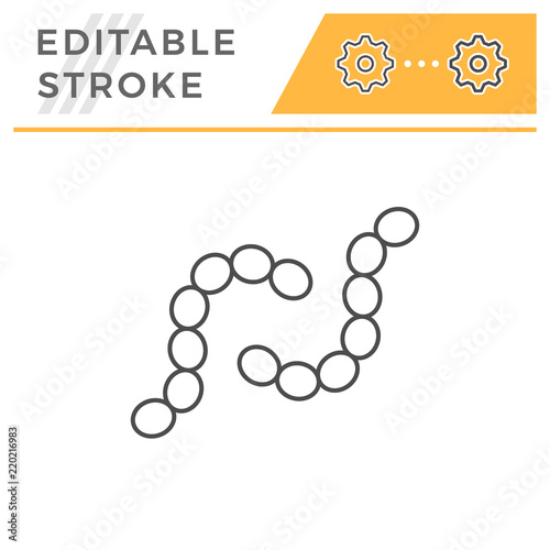 Coli line icon