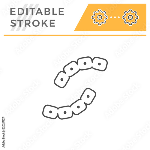 Coli line icon