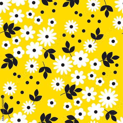 Naive simple yellow geometr...