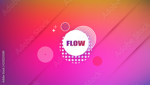 Colorful futuristic geometric background. with geometric elements composition. Eps10 vector.