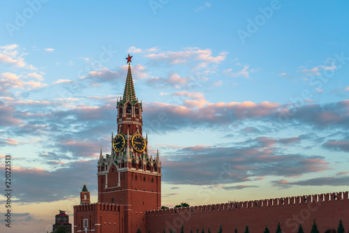 Evening Moscow Kremlin