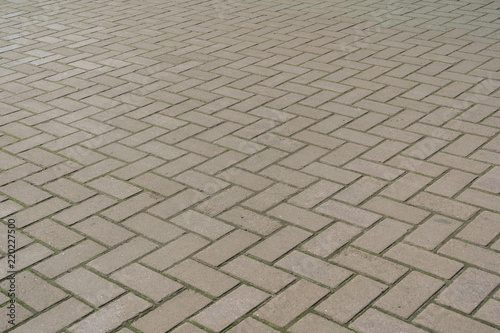 Paving slabs of gray elements as a background
