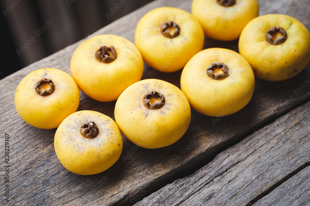 Gold apple fruits-Diospyros decandra fruits
