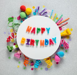 Birthday party decoration