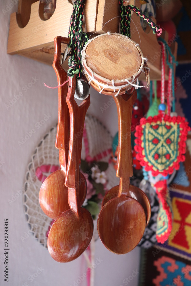 Wooden handmade spoons 