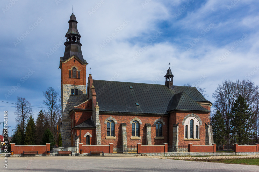Church in Bialka Tatrzanska, Malopolskie, Poland