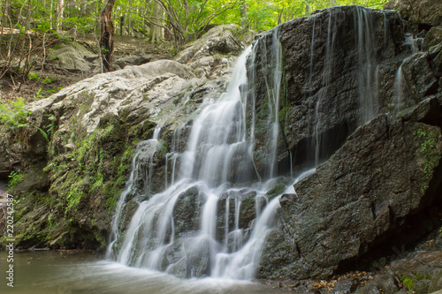 Cascade waterfalls at Patapsco state park (from the right)