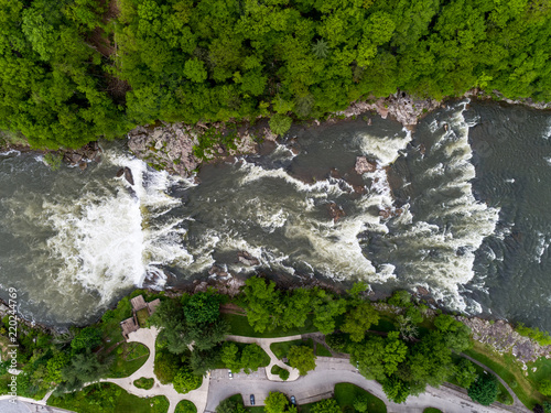 Overhead Ohiopyle Falls photo