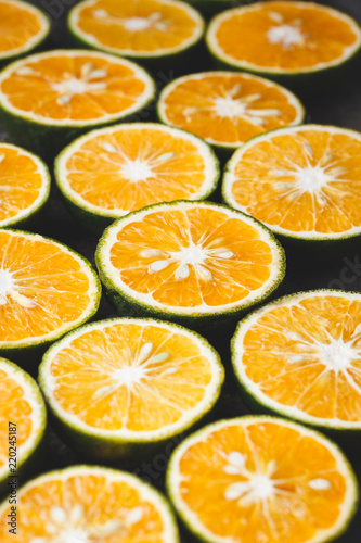 King mandarin fruits-Orange slices