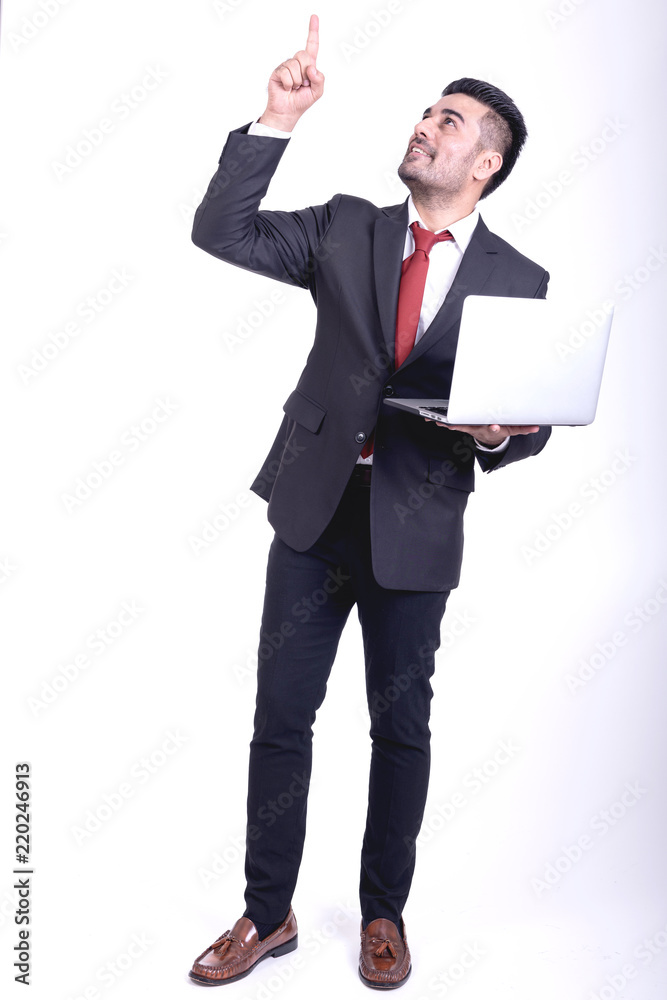 Businessman isolated. Businessman isolated.